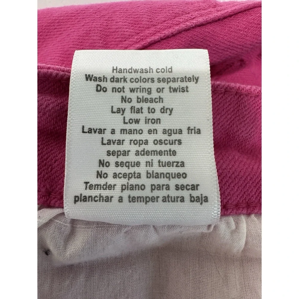 Judy Blue Daphne High Rise Slim Fit Pink Women's Size 11/30 Preppy City